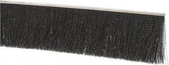 PRO-SOURCE - 1/2" Back Strip Brush Width, Stainless Steel Back Strip Brush - 4" Bristle Length, Nylon, 72" OAL - Industrial Tool & Supply