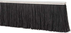 PRO-SOURCE - 1/2" Back Strip Brush Width, Stainless Steel Back Strip Brush - 6" Bristle Length, Nylon, 72" OAL - Industrial Tool & Supply