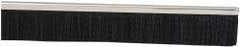 PRO-SOURCE - 5/16" Back Strip Brush Width, Stainless Steel Back Strip Brush - 2" Bristle Length, Nylon, 36" OAL - Industrial Tool & Supply