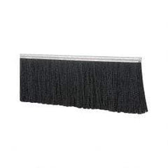 Value Collection - 5/16" Back Strip Brush Width, Stainless Steel Back Strip Brush - 4" Bristle Length, Nylon, 36" OAL - Industrial Tool & Supply