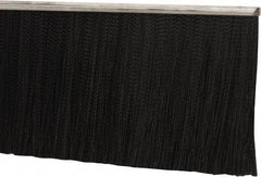 PRO-SOURCE - 5/16" Back Strip Brush Width, Stainless Steel Back Strip Brush - 6" Bristle Length, Nylon, 72" OAL - Industrial Tool & Supply