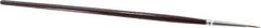 PRO-SOURCE - #1 Sable Artist's Paint Brush - 5/64" Wide, 5/16" Bristle Length, 5-1/2" Wood Handle - Industrial Tool & Supply