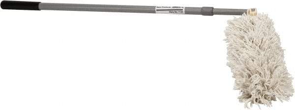 Rubbermaid - 51" Long Synthetic Duster - Gray - Industrial Tool & Supply