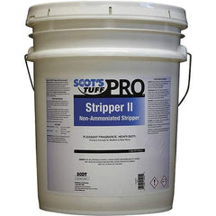 Scot's Tuff - 5 Gal Pail Stripper - Use on Metal Interlock Finishes, Polymer Finishes, Wax Finishes - Industrial Tool & Supply