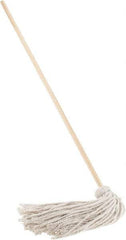 PRO-SOURCE - White Deck Mop - Cotton Head - Industrial Tool & Supply