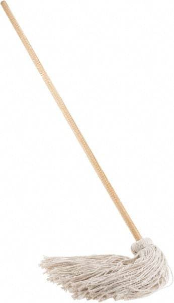 PRO-SOURCE - White Deck Mop - Cotton Head - Industrial Tool & Supply