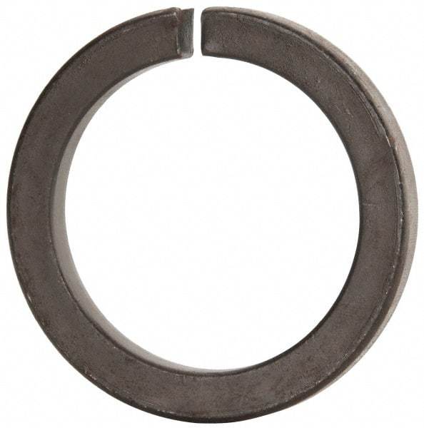 Value Collection - 3", 2.008" ID, 0.458" Thick Split Lock Washer - Grade 8 Spring Steel, Uncoated, 2.008" Min ID, 2.039" Max ID, 4.074" Max OD - Industrial Tool & Supply