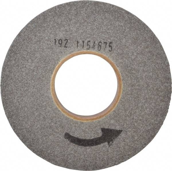 Norton - 8" Diam, 1" Face Width, 3" Center Hole, Fine Grade, Silicon Carbide Deburring Wheel - Convolute, Hard Density 8 Grade, 4,500 RPM - Industrial Tool & Supply