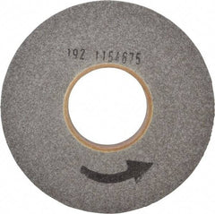 Norton - 8" Diam, 1" Face Width, 3" Center Hole, Fine Grade, Silicon Carbide Deburring Wheel - Convolute, Hard Density 8 Grade, 4,500 RPM - Industrial Tool & Supply