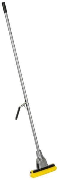 PRO-SOURCE - Oceanic Sponge Mop - 9" Head Length, Steel Handle - Industrial Tool & Supply