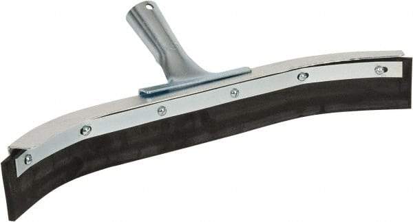 Haviland - 18" Rubber Blade Floor Squeegee - Black, Metal Holder - Industrial Tool & Supply