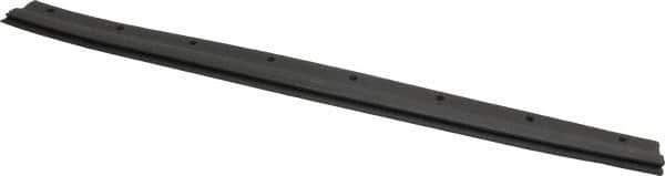 Haviland - 24 Inch Wide Blade, Curved, Straight Frame Squeegee Refill - Rubber Blade, 2 Inch High Blade, Double Edge, Gray - Industrial Tool & Supply