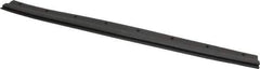 Haviland - 24 Inch Wide Blade, Curved, Straight Frame Squeegee Refill - Rubber Blade, 2 Inch High Blade, Double Edge, Gray - Industrial Tool & Supply