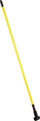 PRO-SOURCE - 60" Fiberglass Clamp Jaw Mop Handle - Polypropylene Connector, Use with Wet Mops - Industrial Tool & Supply