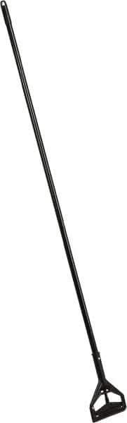 PRO-SOURCE - 60" Metal Quick Connect Mop Handle - Polypropylene Connector, Use with Wet Mops - Industrial Tool & Supply