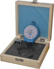 Fowler - 0 to 100 Shore Hardness Portable Dial Hardness Tester - 1 Shore Graduation, Shore D Scale - Industrial Tool & Supply