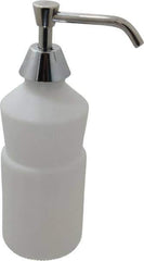 Value Collection - 34 oz Liquid Soap Dispenser Hardware - Plastic, Hanging, Chrome - Industrial Tool & Supply