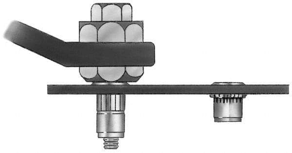 AVK - M4x0.70 Manual Threaded Insert Tool - For Use with A-K, A-L, A-H & A-O - Industrial Tool & Supply