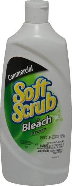 Soft Scrub - 36 oz Bottle All-Purpose Cleaner - Liquid, Disinfectant, Unscented - Industrial Tool & Supply