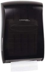 Kimberly-Clark Professional - Hands Free, Plastic Paper Towel Dispenser - 18.88" High x 13-1/4" Wide x 5.88" Deep, 2-1/2 Sleeves, Smoke (Color) - Industrial Tool & Supply