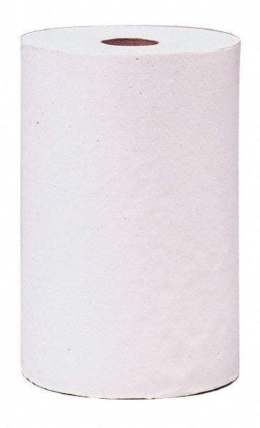 Scott - Hard Roll of 1 Ply White Paper Towels - 8" Wide, 800' Roll Length - Industrial Tool & Supply