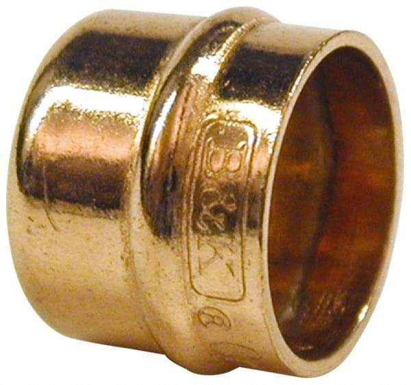B&K Mueller - 1" Copper Pipe Tube Cap - C, Presoldered - Industrial Tool & Supply