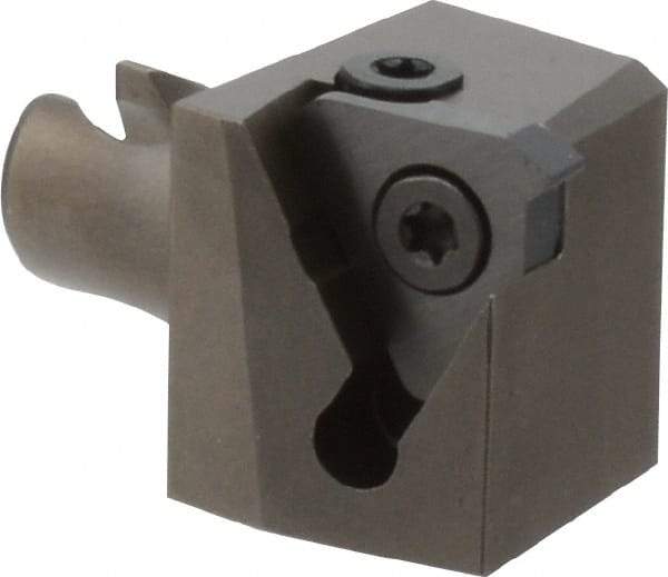 Kennametal - Insert Style LT 16ER, 20mm Head Length, Right Hand Cut, External Modular Threading Cutting Unit Head - System Size KM16, 10mm Center to Cutting Edge, Series LT Threading - Industrial Tool & Supply