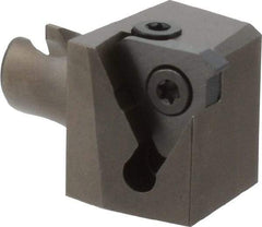 Kennametal - Insert Style LT 16ER, 20mm Head Length, Right Hand Cut, External Modular Threading Cutting Unit Head - System Size KM16, 10mm Center to Cutting Edge, Series LT Threading - Industrial Tool & Supply