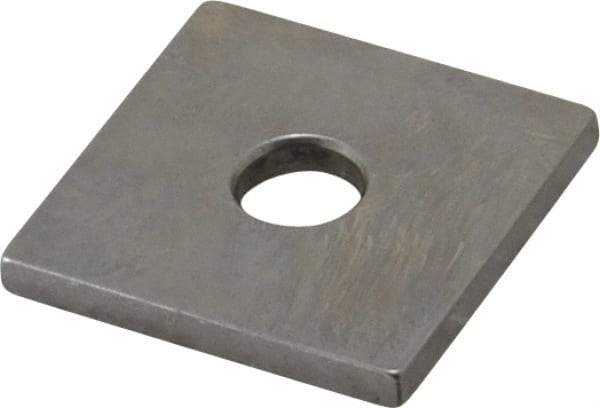 Mitutoyo - 0.106" Square Steel Gage Block - Accuracy Grade 0, Includes Certificate of Inspection - Industrial Tool & Supply