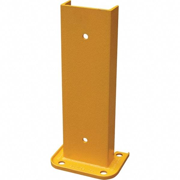 Vestil - 3-11/16" Long x 18-1/4" High, Rack Guard - Structural with Rubber Bumper - Industrial Tool & Supply
