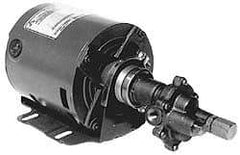 Pentair - 3/8 Port, -40 to 210°F Fluid Temp, Carbonator Gear Pump - Bronze, 3/8 Inlet Size, 4.25 GPM, NPT - Industrial Tool & Supply