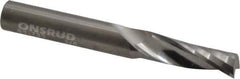 Onsrud - 3/8" Cutting Diam x 1-1/8" Length of Cut, 1 Flute, Upcut Spiral Router Bit - Uncoated, Right Hand Cut, Solid Carbide, 3" OAL x 3/8" Shank Diam, Single Edge, 21° Helix Angle - Industrial Tool & Supply