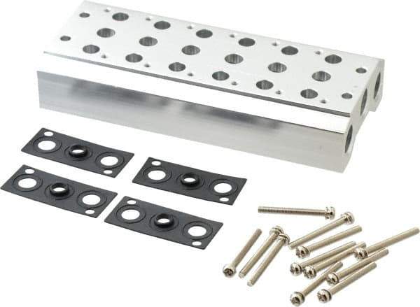 ARO/Ingersoll-Rand - 6 Station 18mm Manifold Stacking Solenoid Valve - For Use with 6 Station - Industrial Tool & Supply