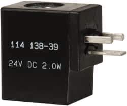 ARO/Ingersoll-Rand - 24 VDC Coil Stacking Solenoid Valve - For Use with Sierra 18mm & Premair Valves - Industrial Tool & Supply