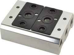 ARO/Ingersoll-Rand - 1/4", 1/4" 2 Station Manifold Stacking Solenoid Valve - For Use with 2 Station - Industrial Tool & Supply