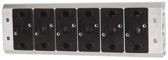 ARO/Ingersoll-Rand - 1/4", 1/4" 6 Station Manifold Stacking Solenoid Valve - For Use with 6 Station - Industrial Tool & Supply