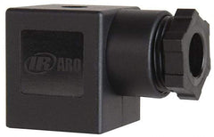 ARO/Ingersoll-Rand - 30mm Stacking Solenoid Valve Connector without Lead Wire - For Use with 1/8 NPT - Industrial Tool & Supply