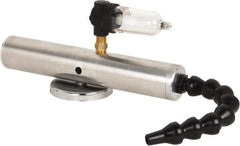 Vortec - 8" Long Hose, 900 BTU/Hr Air Capacity, 1 Outlet, Cold Air Gun Kit - 10-5/8" Tank/Unit Length, 6.63" High Tank/Unit, Includes Filter, Magnetic Base - Industrial Tool & Supply