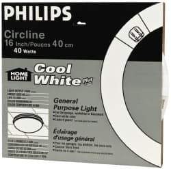 Philips - 40 Watt Fluorescent Tubular 4 Pin Lamp - 4,100°K Color Temp, 2,500 Lumens, T8, 12,000 hr Avg Life - Industrial Tool & Supply