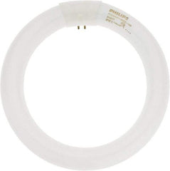Philips - 22 Watt Fluorescent Tubular 4 Pin Lamp - 3,000°K Color Temp, 1,150 Lumens, 806 Volts, T9, 12,000 hr Avg Life - Industrial Tool & Supply