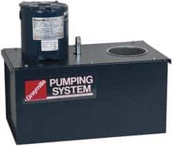 Graymills - 6 Gallon Tank Capacity, 1/4" Nozzle Diam, 4' Coolant Line, Flood Coolant System - 18" Tank Length x 9-1/2" Tank Width x 9" Tank Height - Industrial Tool & Supply