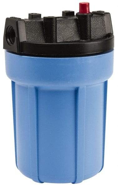 Pentair - 4-5/8 Inch Outside Diameter, 8 Inch Cartridge Length, 5 Micron Rating, Cartridge Filter Assembly - 3/8 Inch Pipe, Reduces Taste, Odor and Sediment - Industrial Tool & Supply