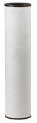 Pentair - 4-1/2" OD, Iron Reduction Resin Cartridge Filter - 20" Long, Reduces Tastes & Iron - Industrial Tool & Supply