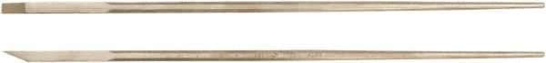 Ampco - 68" OAL Pry Bar - 1-3/8" Wide, Aluminum Bronze - Industrial Tool & Supply