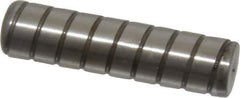 Holo-Krome - 3/8" Diam x 1-1/2" Pin Length 4000 Alloy Steel Pull Out Dowel Pin - Black Luster Finish, C 47-58 & C 60 (Surface) Hardness, 1 Beveled & 1 Threaded End - Industrial Tool & Supply