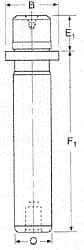 Guide Posts; Attachment Method: Demountable; Post Type: Ball Bearing; Material: Hardened Steel; Collar Diameter: 3-1/32; Head Length: 1-15/16; No Description: 4; No Description: 2-5/64; No Description: 6-0020-82-2; Wire: 6-93-1; Length Under Head: 18.0000