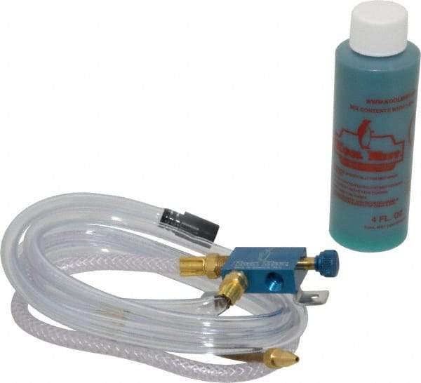 Kool Mist - 1 Outlet, Tankless Mist Coolant Unit - 2' Coolant Line Length, 4" Hose Length - Industrial Tool & Supply