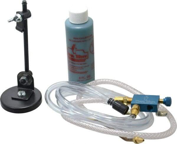 Kool Mist - 1 Outlet, Tankless Mist Coolant Unit - 2' Coolant Line Length, 4" Hose Length - Industrial Tool & Supply