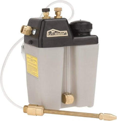 Trico - 1 Outlet, 0.25 Gal Tank Capacity, High Density Polyethylene Tank Mist Coolant System - 5' Coolant Line Length, 6" Hose Length - Industrial Tool & Supply