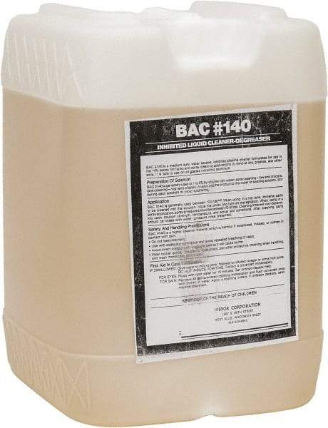Made in USA - 5 Gal Pail Parts Washer Fluid - Water-Based - Industrial Tool & Supply